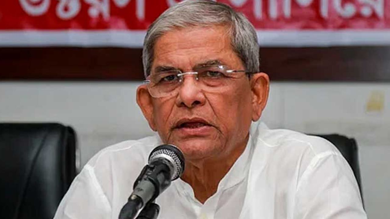 প্রতিশ্রুতি অনুযায়ী পল্লী উন্নয়নে কাজ করছে সরকার: মির্জা ফখরুল